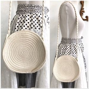 Urban Outfitters Cotton Rope Style Crossbody Bag